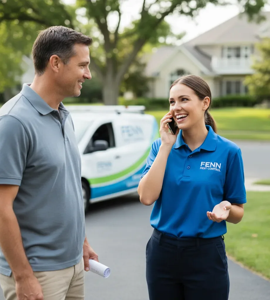 Fenn Pest Control customer support in Hanna City